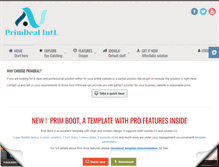 Tablet Screenshot of primdeal.com